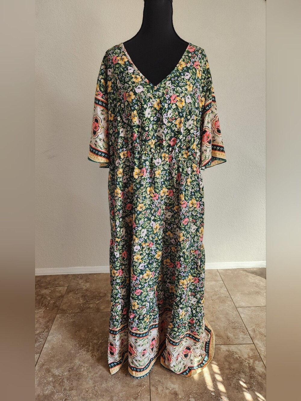 Keluummi Plus Size Floral Dress Size 20